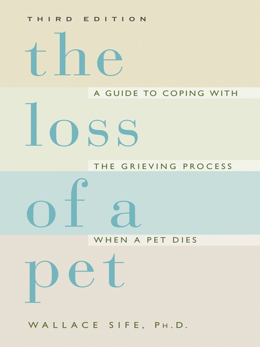Title details for The Loss of a Pet by Wallace Sife - Wait list